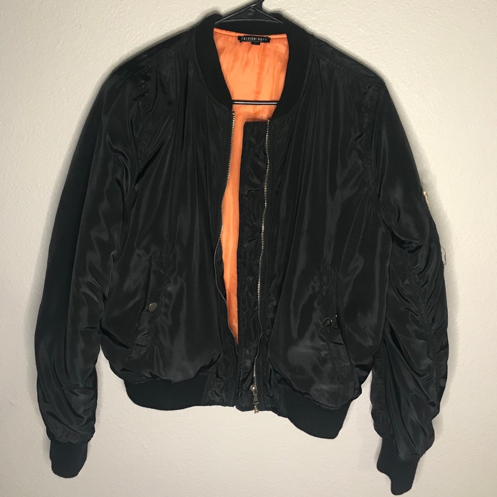 Black - Bomber Jacket